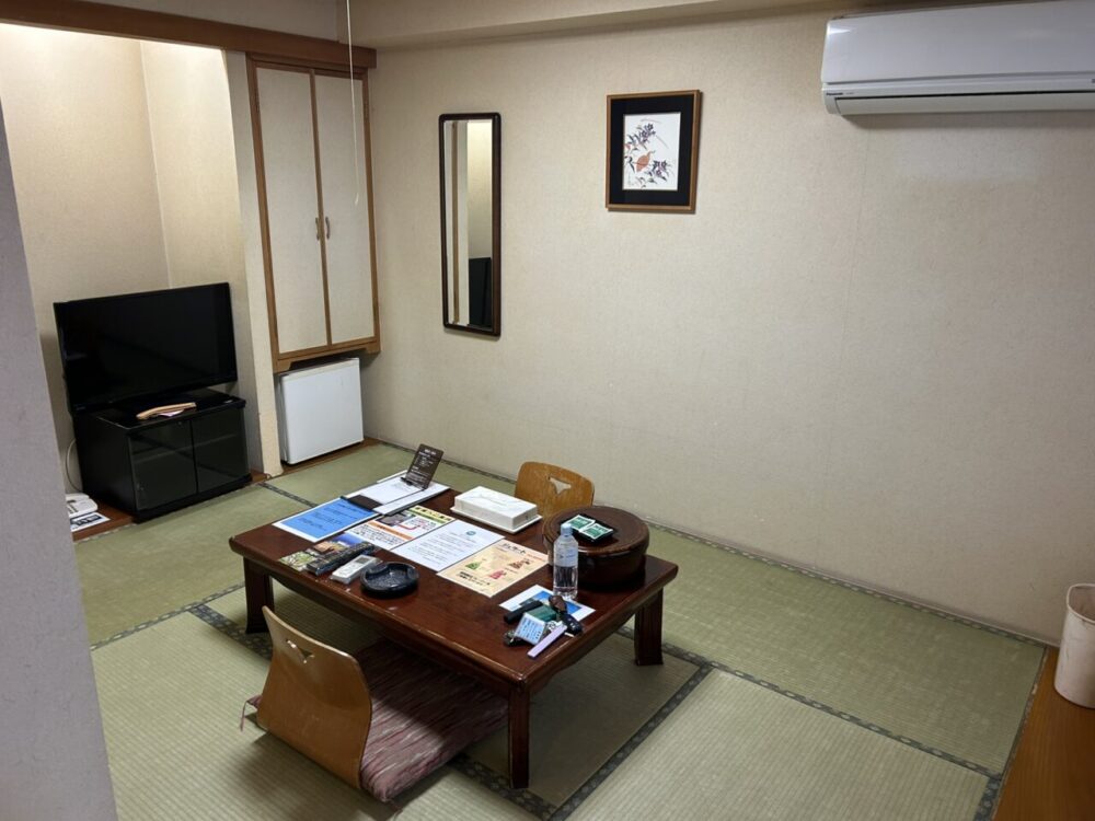 はぼろ温泉サンセットプラザの和室6畳シングル客室