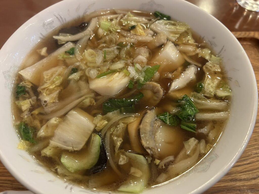 お食事処ふじ田で食べた稚内ラーメン