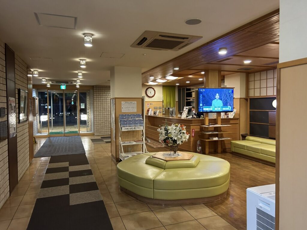 稚内グランドホテルの館内の様子