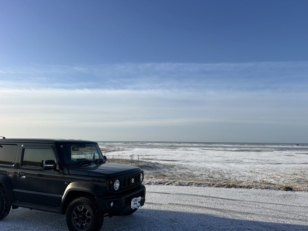 浜厚真公園の海