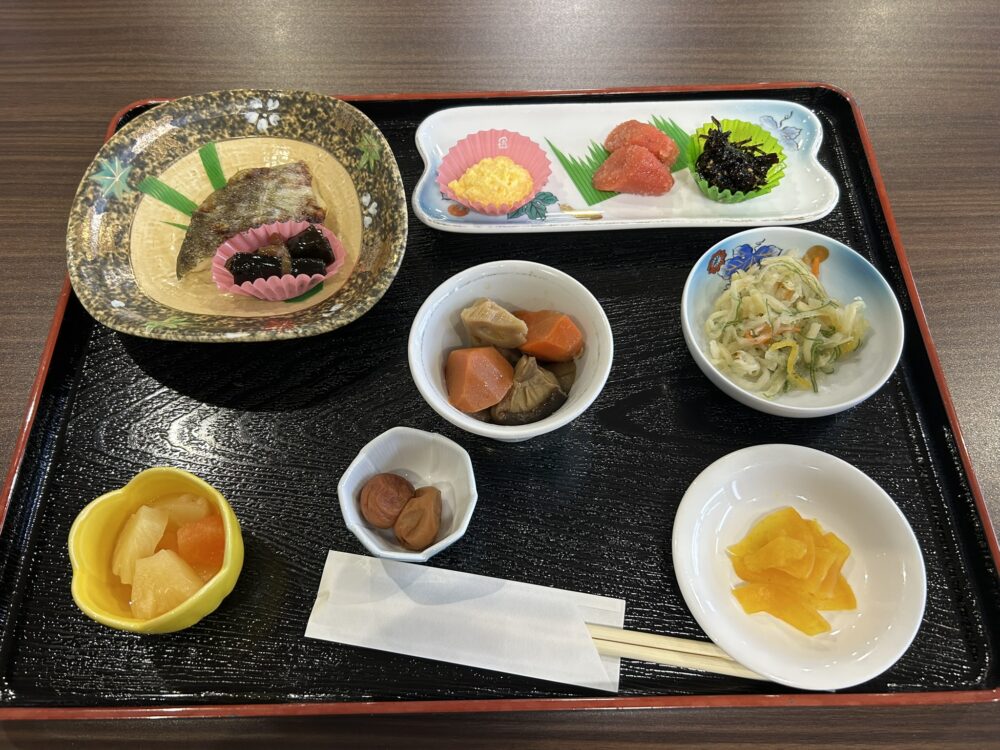 お手軽プランの朝食