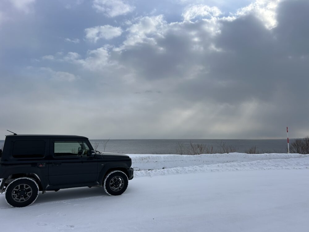オホーツク海の風景