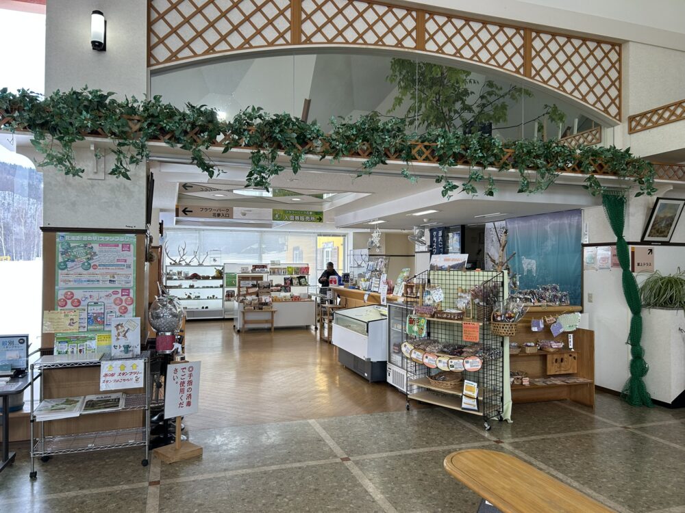 売店コーナーの様子