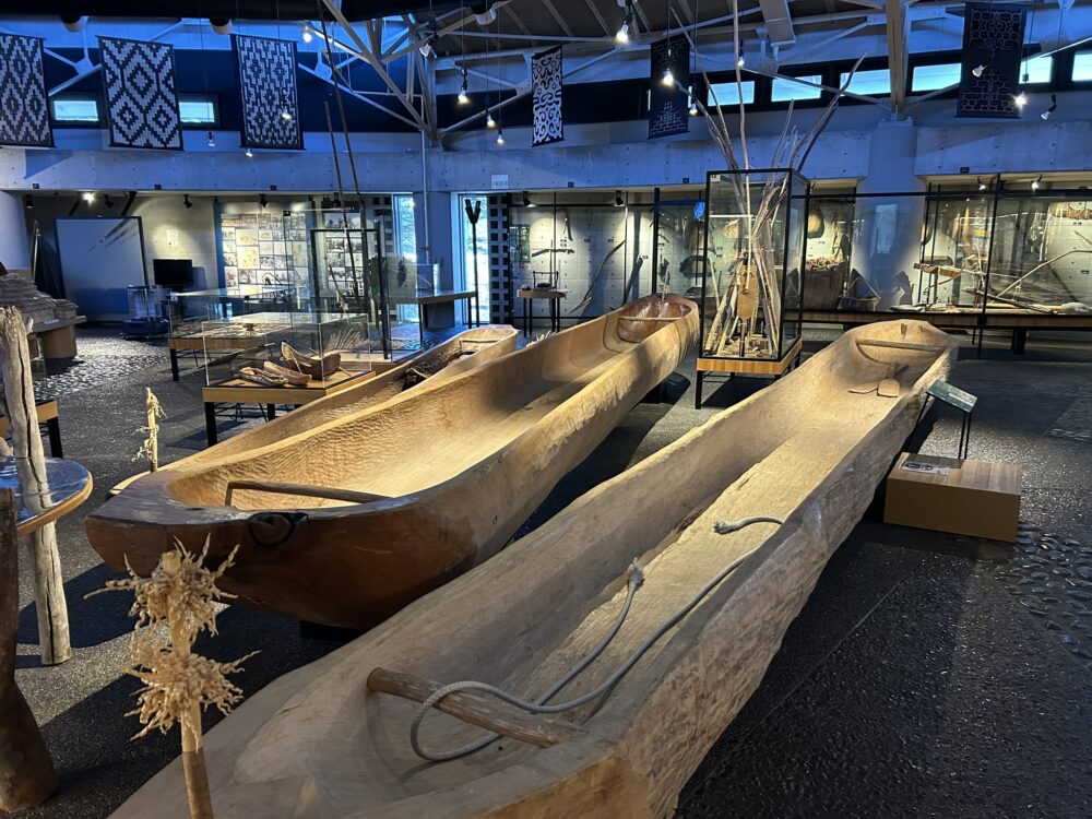 二風谷コタン博物館の風景