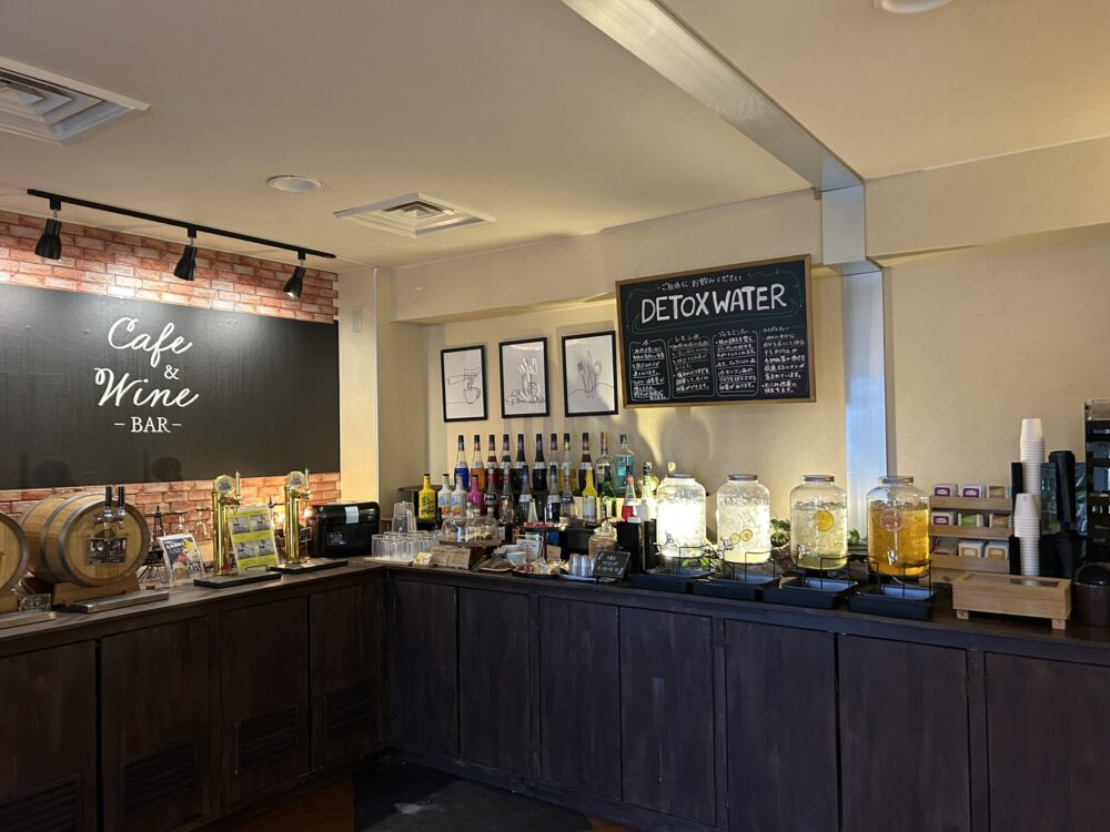 ウエルカムドリンクコーナー