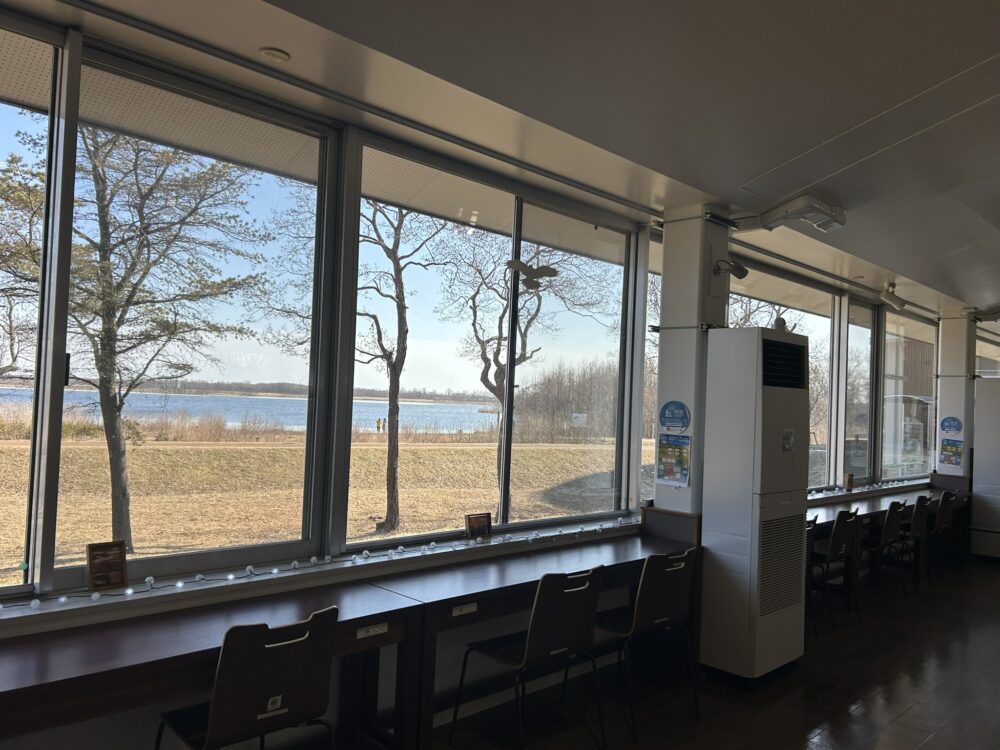 休憩コーナーカウンター席