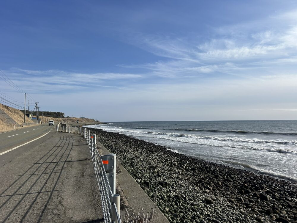 えりも町方面の道路状況