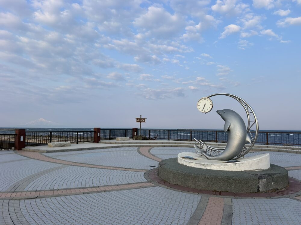 ノシャップ岬のモニュメントの画像