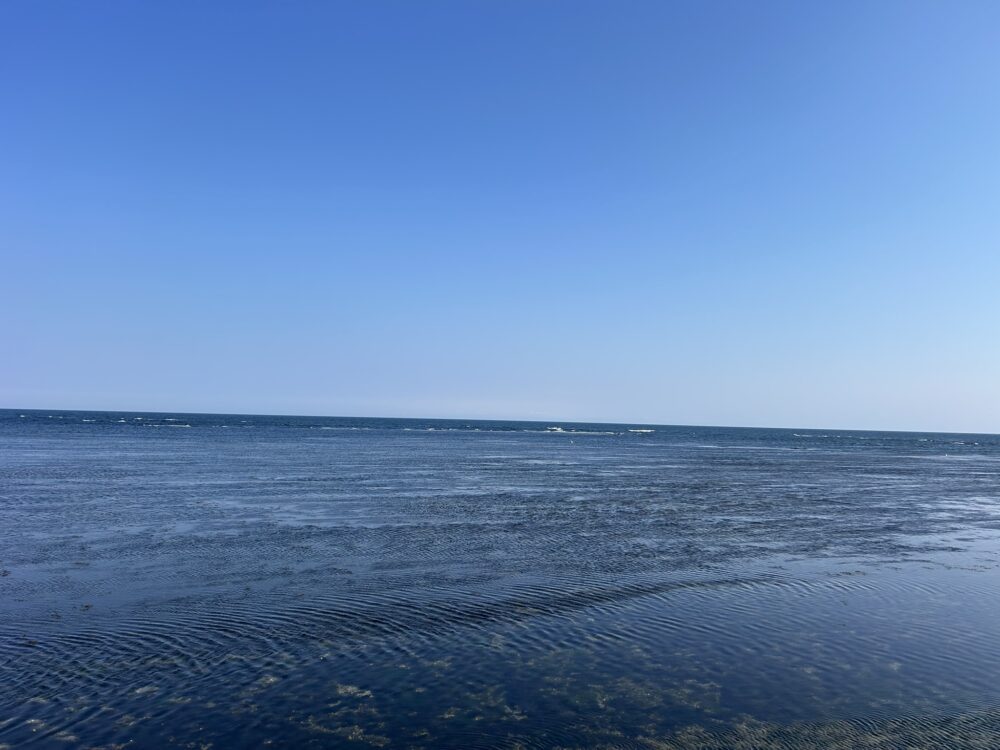 宗谷岬から見る海の景色