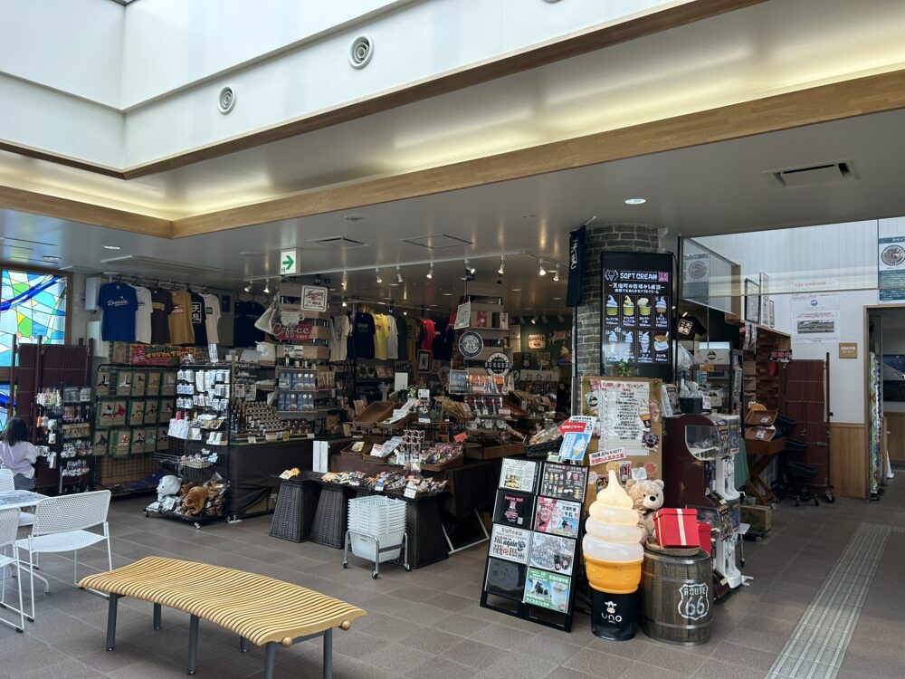 売店の風景