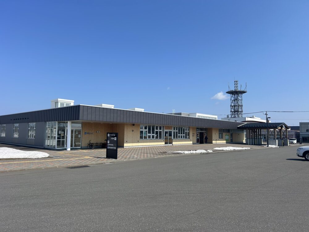 道の駅北オホーツクはまとんべつの外観