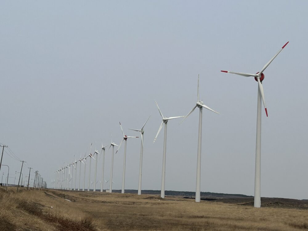 オトンルイ風力発電所の全景